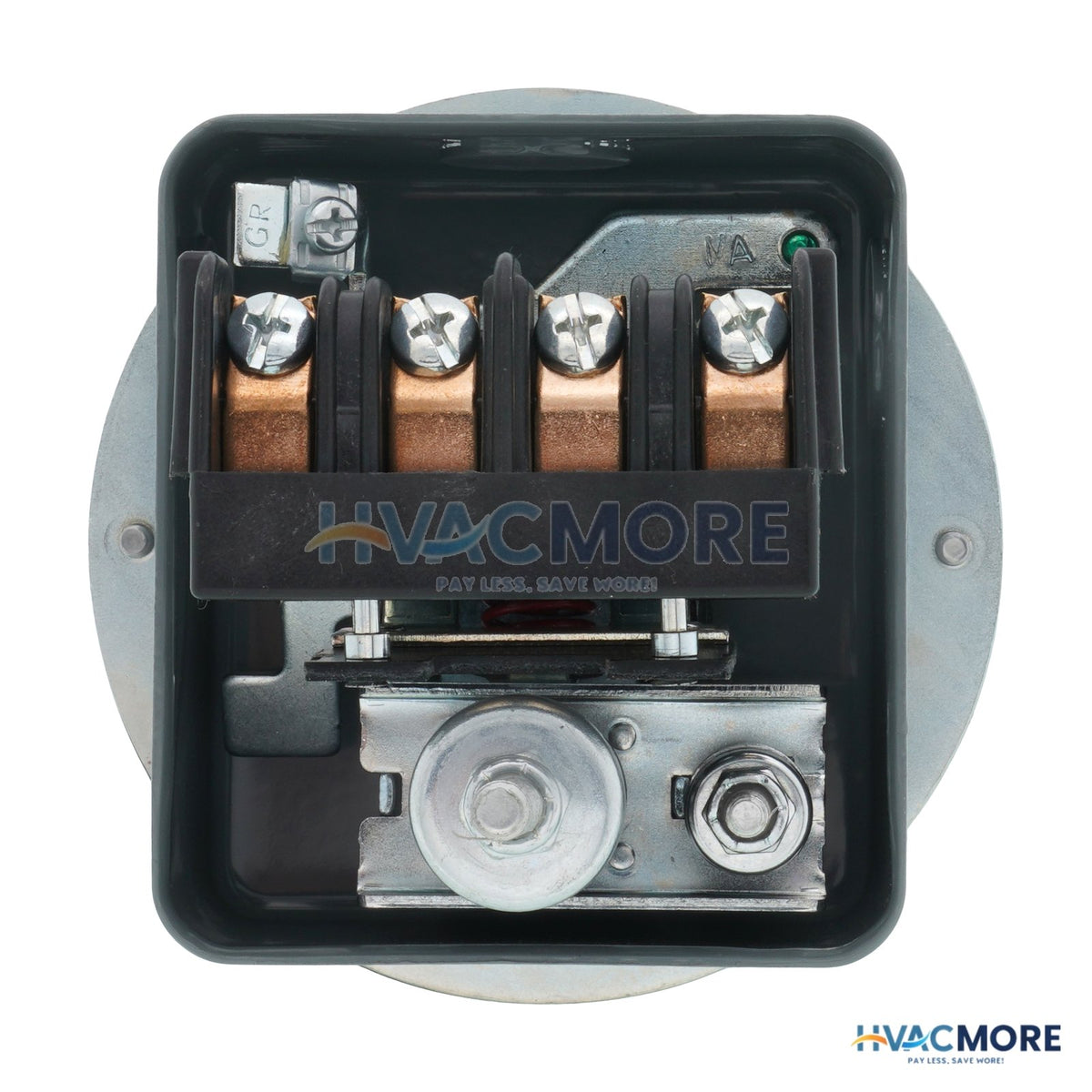 Telemecanique (Square D) DPST Vacuum Switch (16.5 to 25"HG) 9016GVG1J10