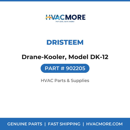 DriSteem Drane-Kooler, Model DK-12 902205