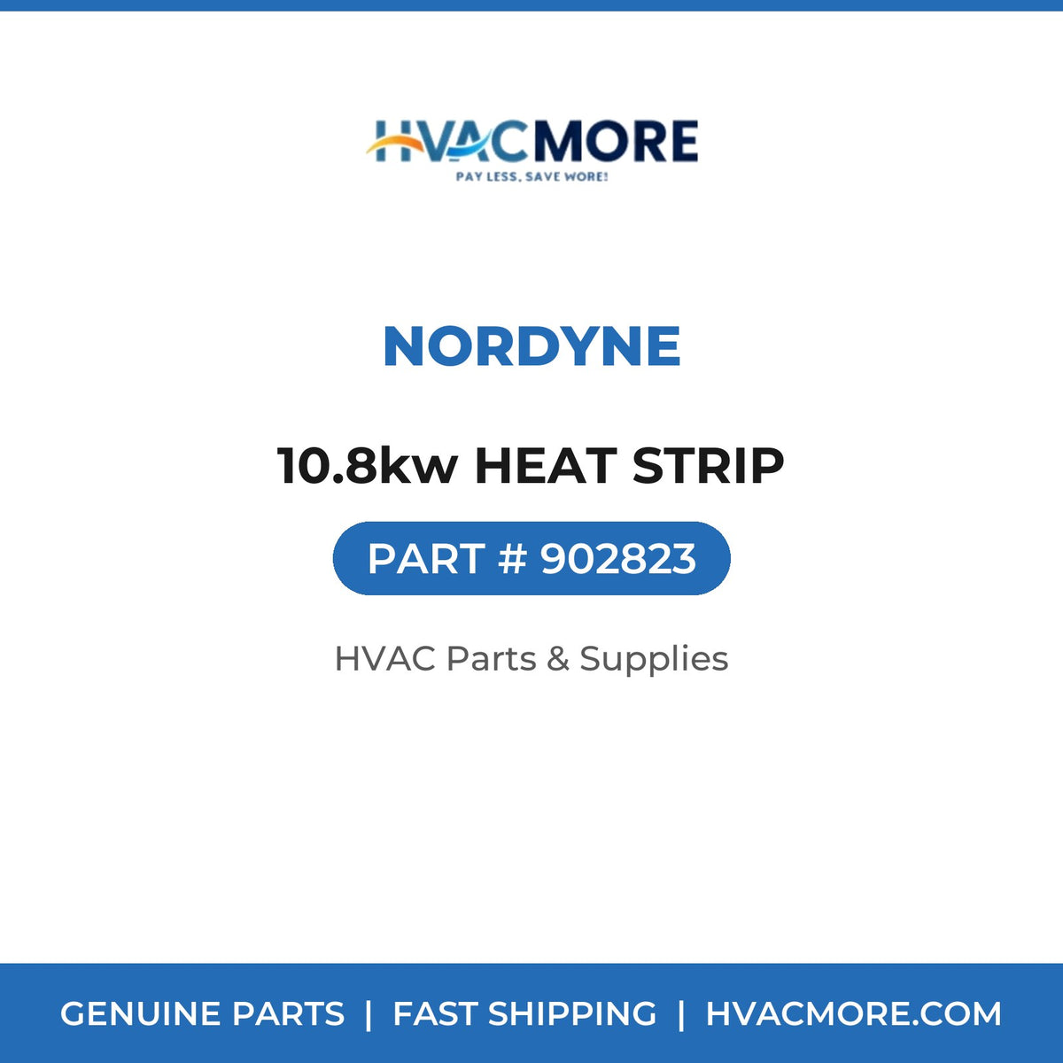 Nordyne 10.8kw HEAT STRIP 902823
