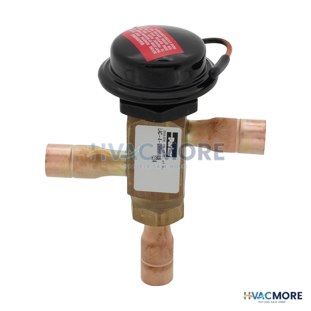 Parker Hannifin LAC-4-295HP 1/2" x 1/2" x 1/2" ODF Head Pressure Control Valve (295 PSI) 903111P