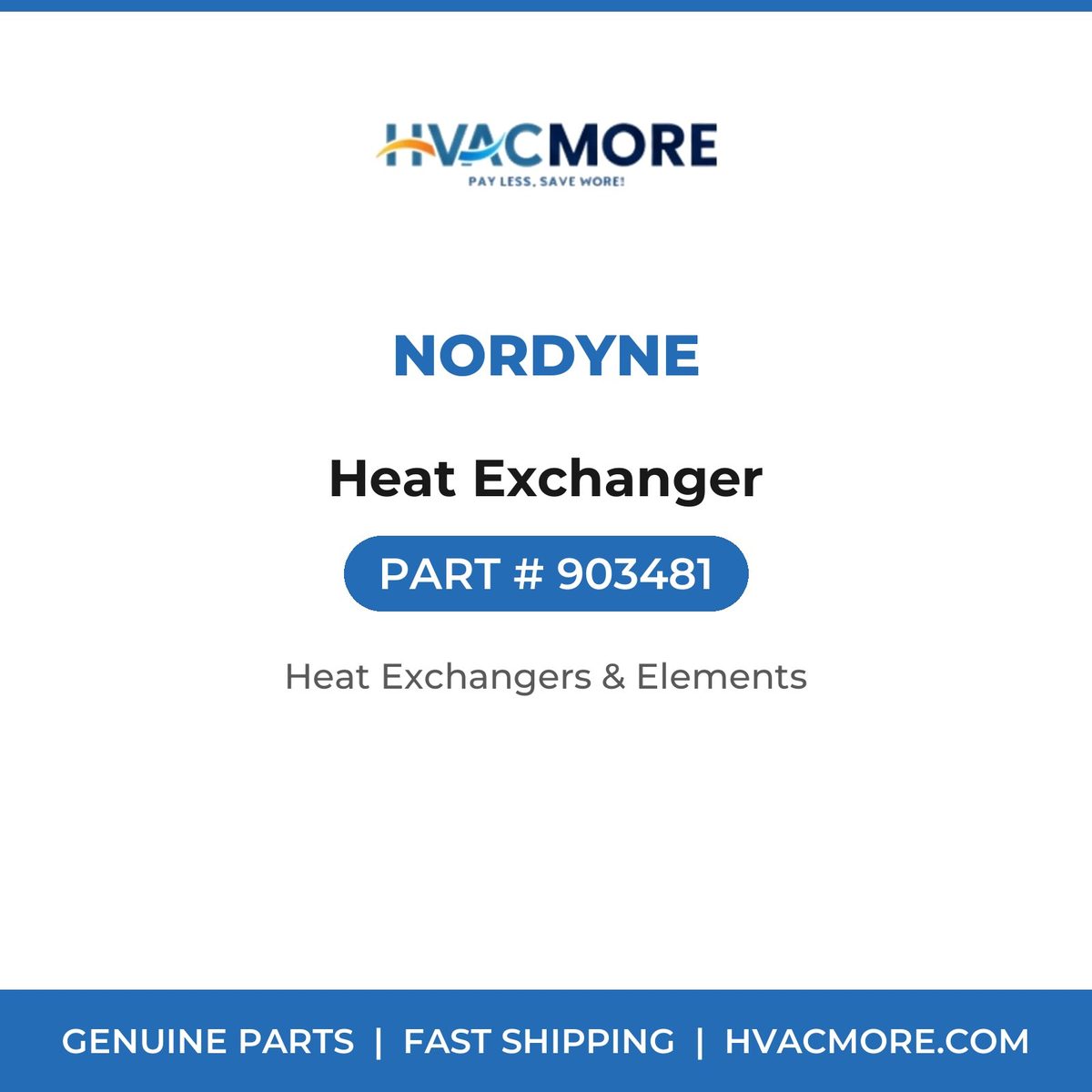 Nordyne Heat Exchanger 903481