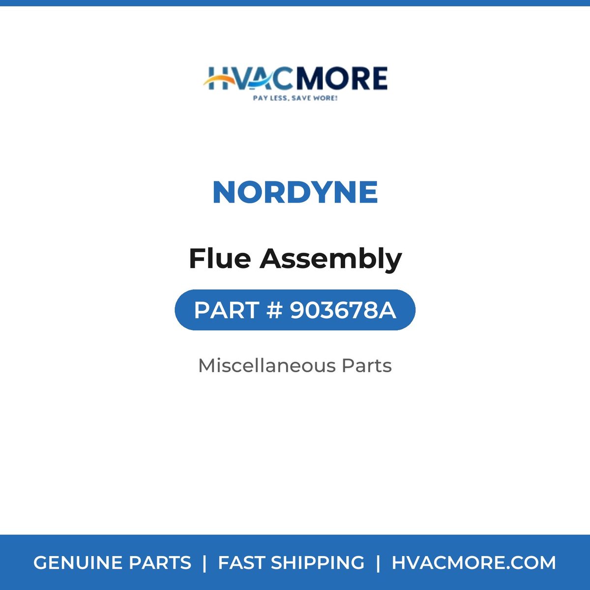 Nordyne Flue Assembly 903678A