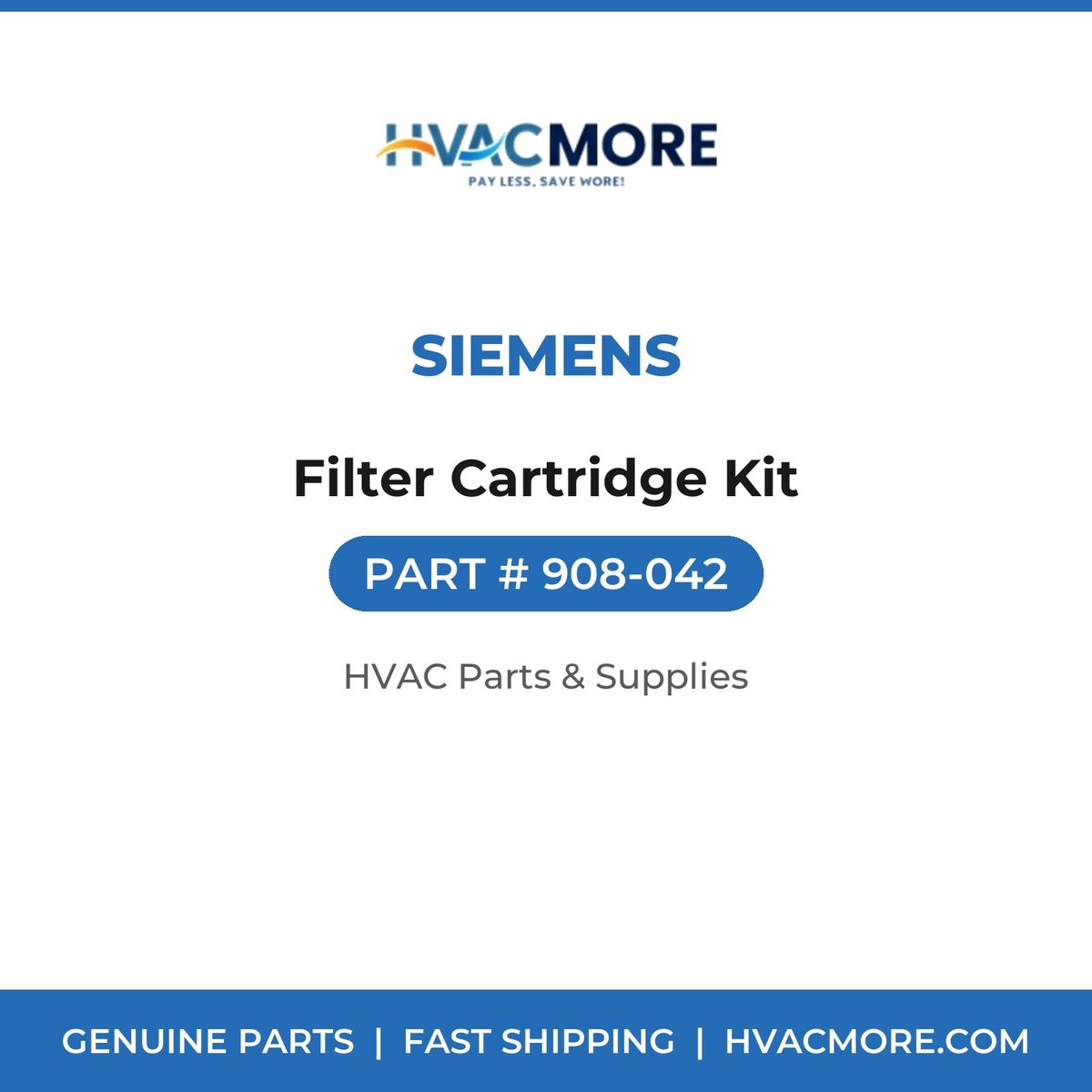 Siemens Filter Cartridge Kit 908-042