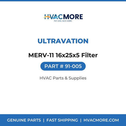 Ultravation MERV-11 16x25x5 Filter 91-005