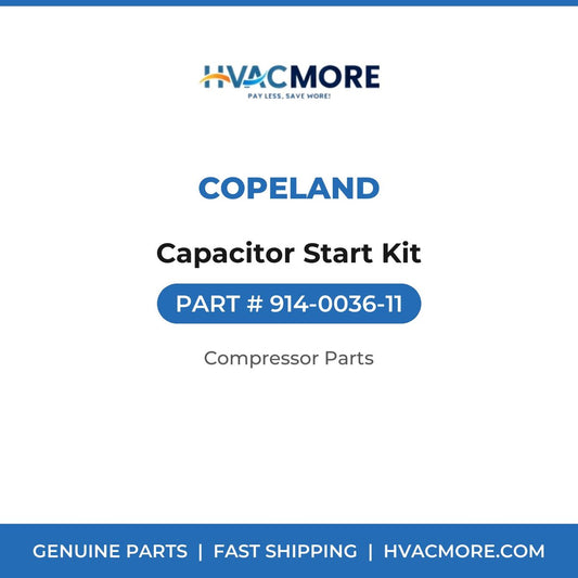 Copeland Capacitor Start Kit 914-0036-11