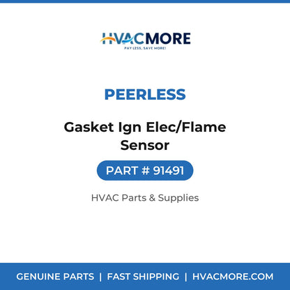 Peerless Gasket Ign Elec/Flame Sensor 91491
