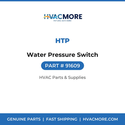 HTP Water Pressure Switch 91609