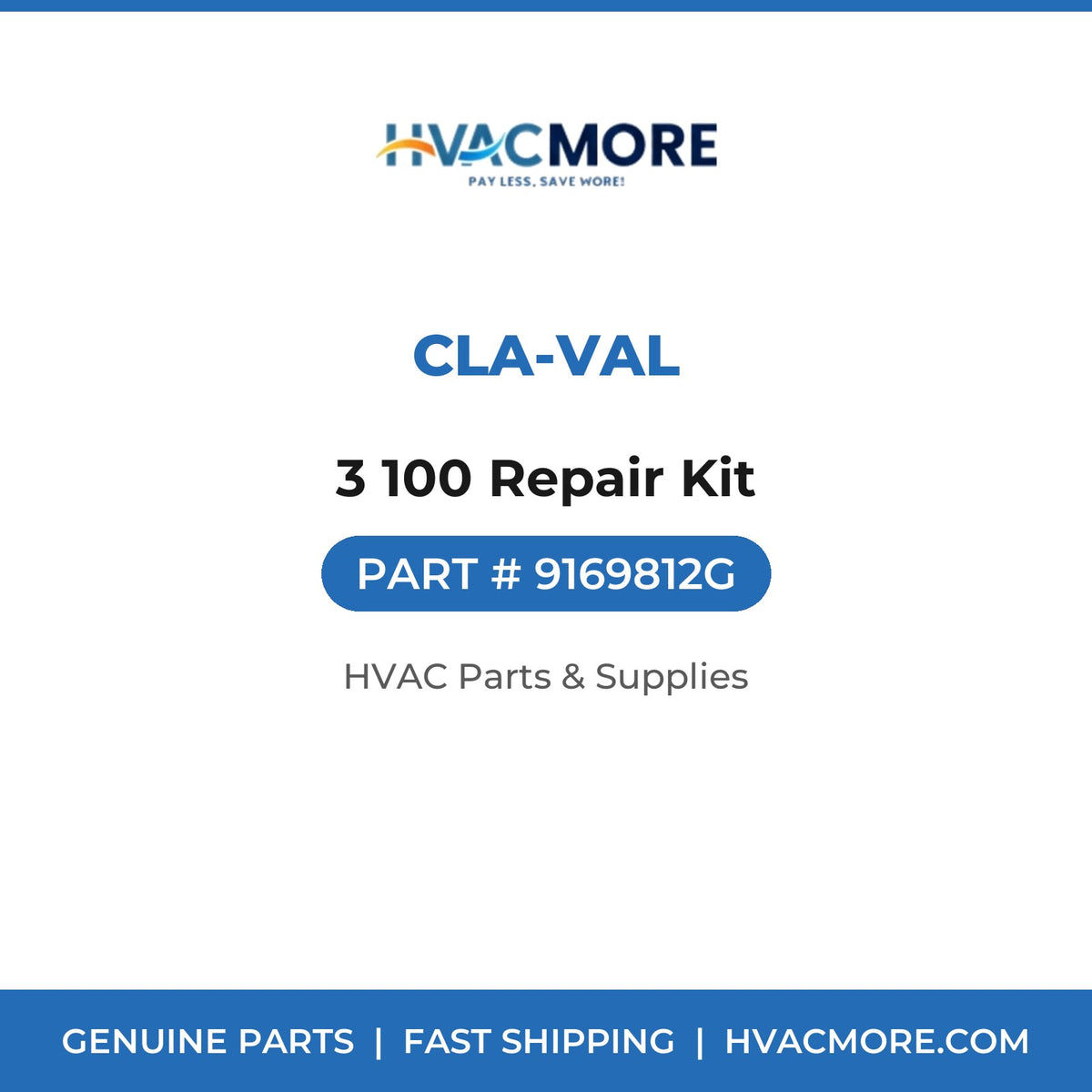 Cla-Val 3 100 Repair Kit 9169812G