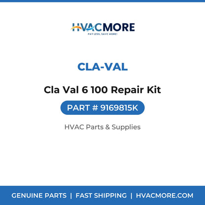 Cla-Val Cla Val 6 100 Repair Kit 9169815K