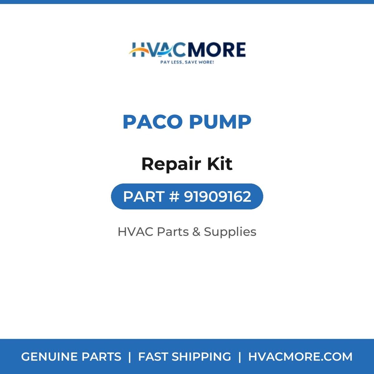 PACO Pump Repair Kit 91909162