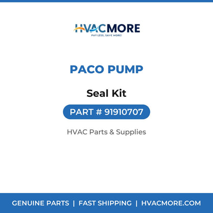 PACO Pump Seal Kit 91910707