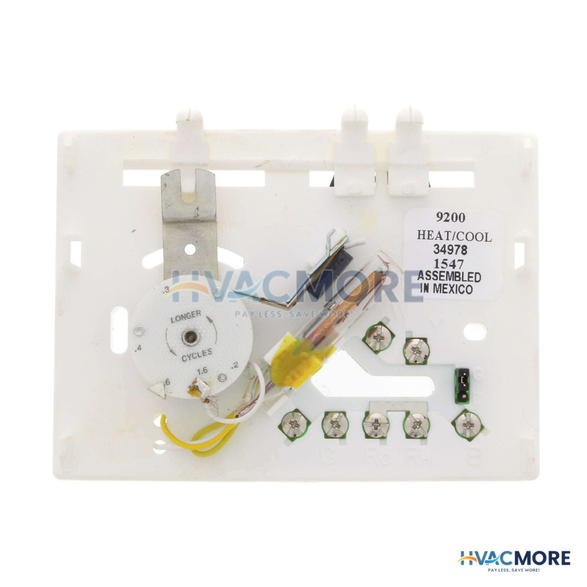 Robertshaw 24V Horizontal Mount Thermostat (1 Heat/1 Cool) 9200H