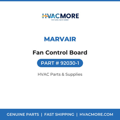 Marvair Fan Control Board 92030-1