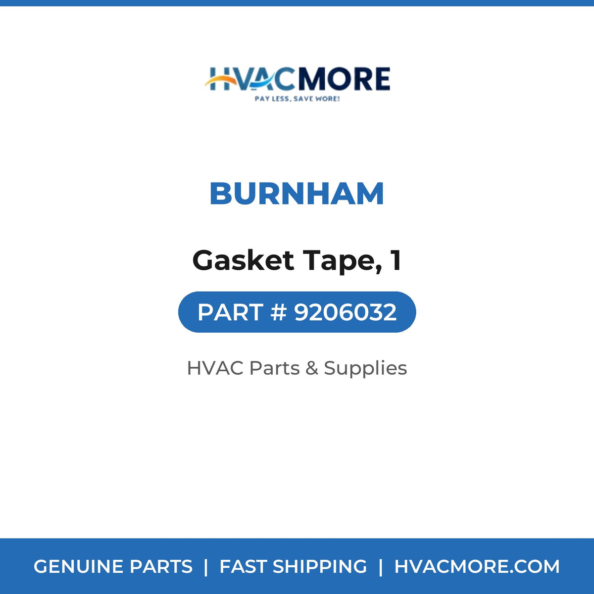 Burnham Gasket Tape, 1 9206032