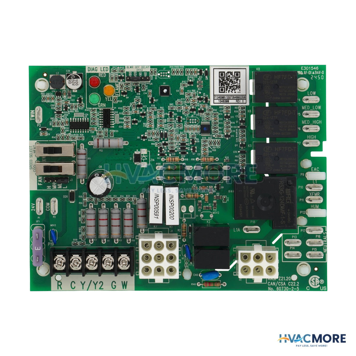 Nordyne Circuit Board for CMF95072 920915A