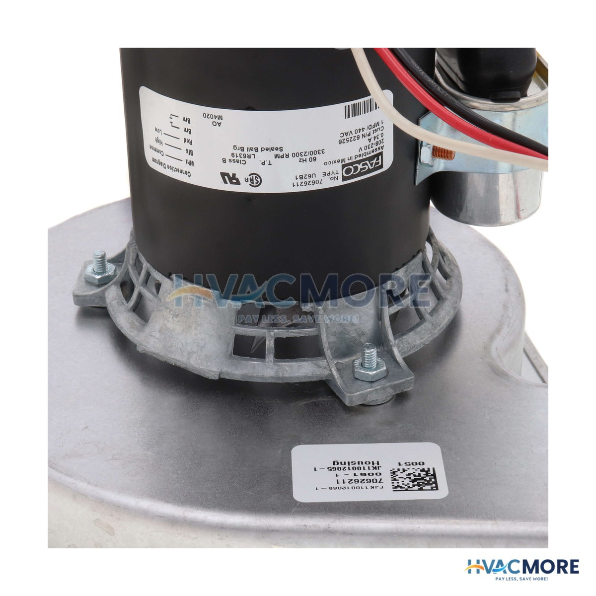 Nordyne Inducer Motor 2 Spd 230V 921379