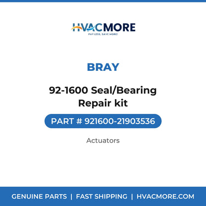 Bray 92-1600 Seal/Bearing Repair kit 921600-21903536