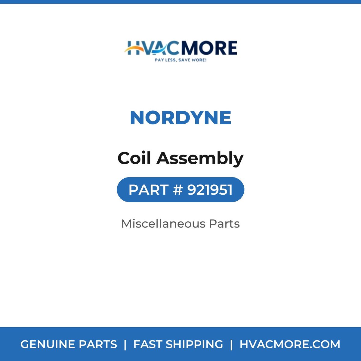 Nordyne Coil Assembly 921951