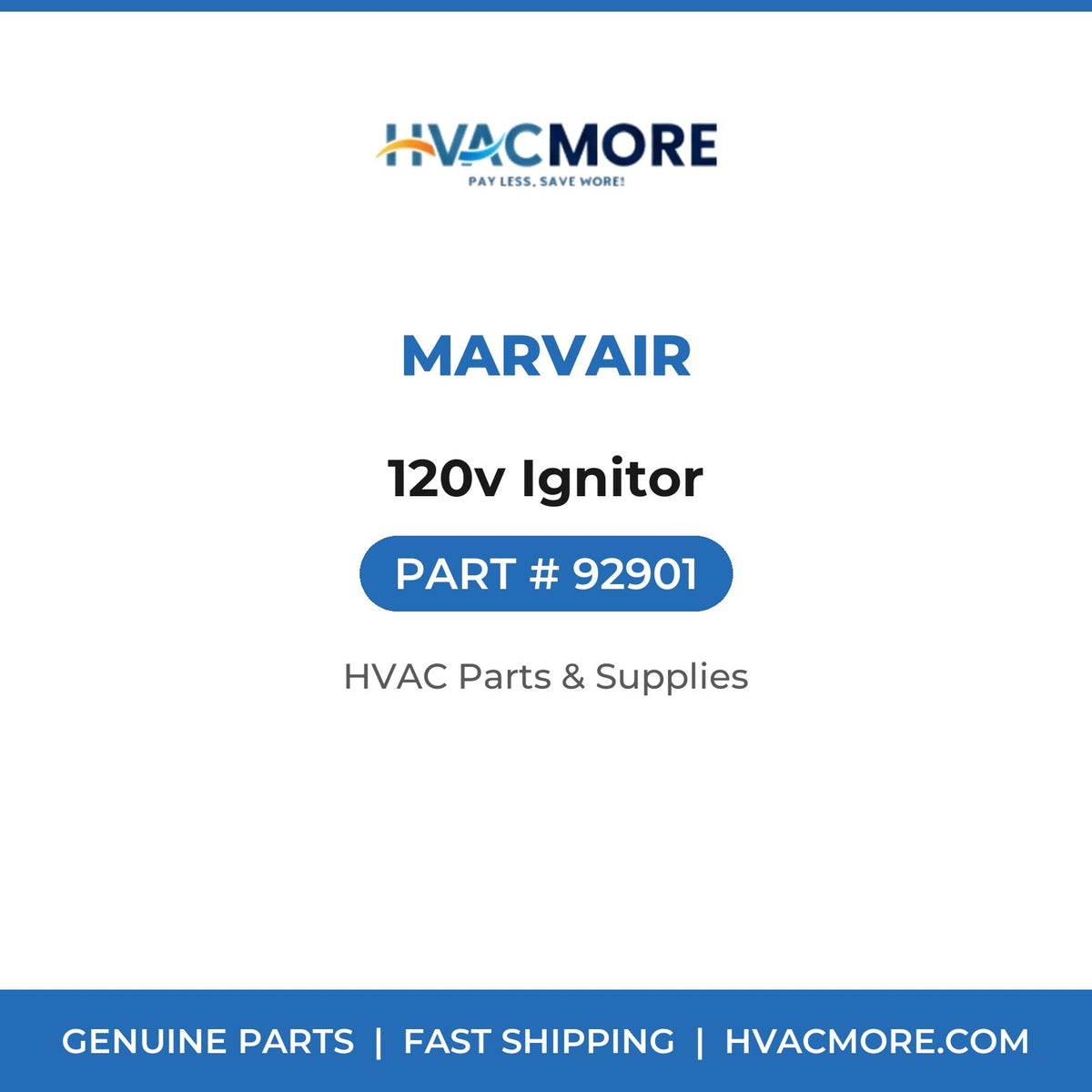 Marvair 120v Ignitor 92901