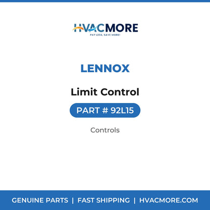 Lennox Limit Control 92L15