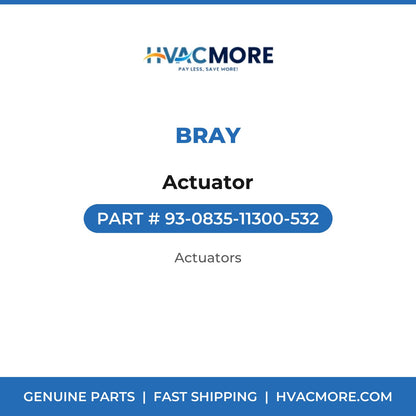 Bray Actuator 93-0835-11300-532