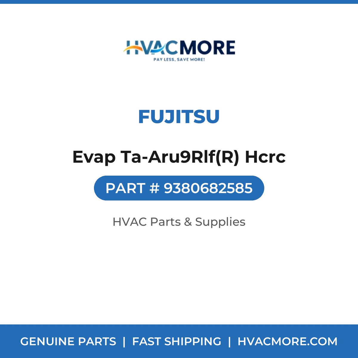 Fujitsu Evap Ta-Aru9Rlf(R) Hcrc 9380682585