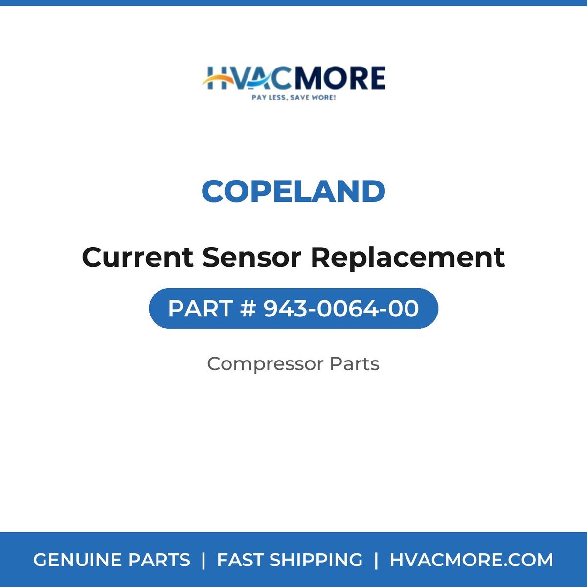 Copeland Current Sensor Replacement 943-0064-00