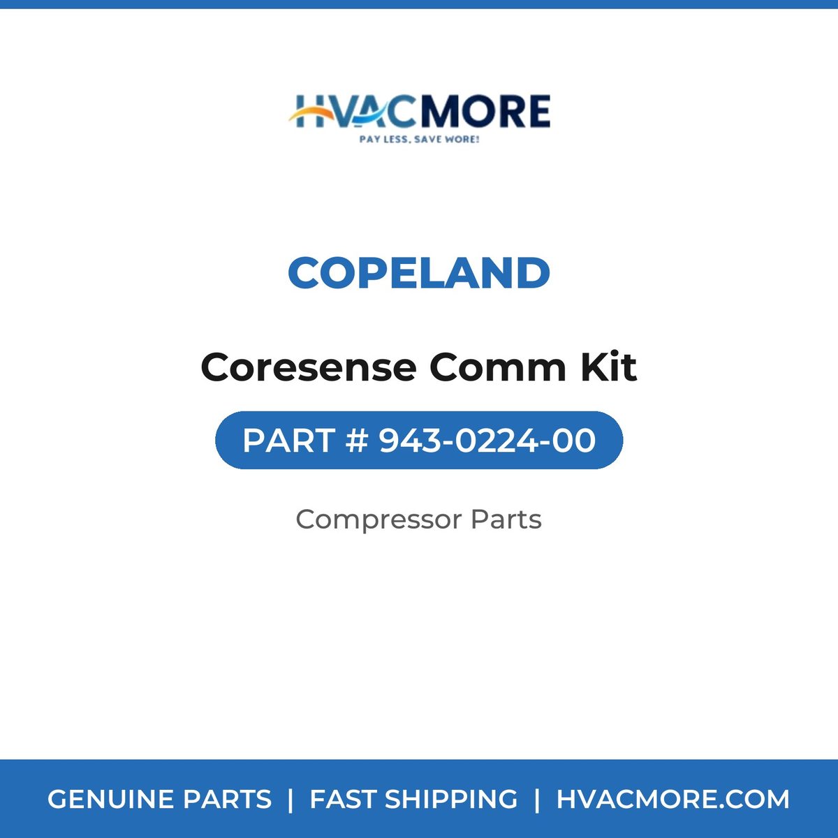 Copeland Coresense Comm Kit 943-0224-00