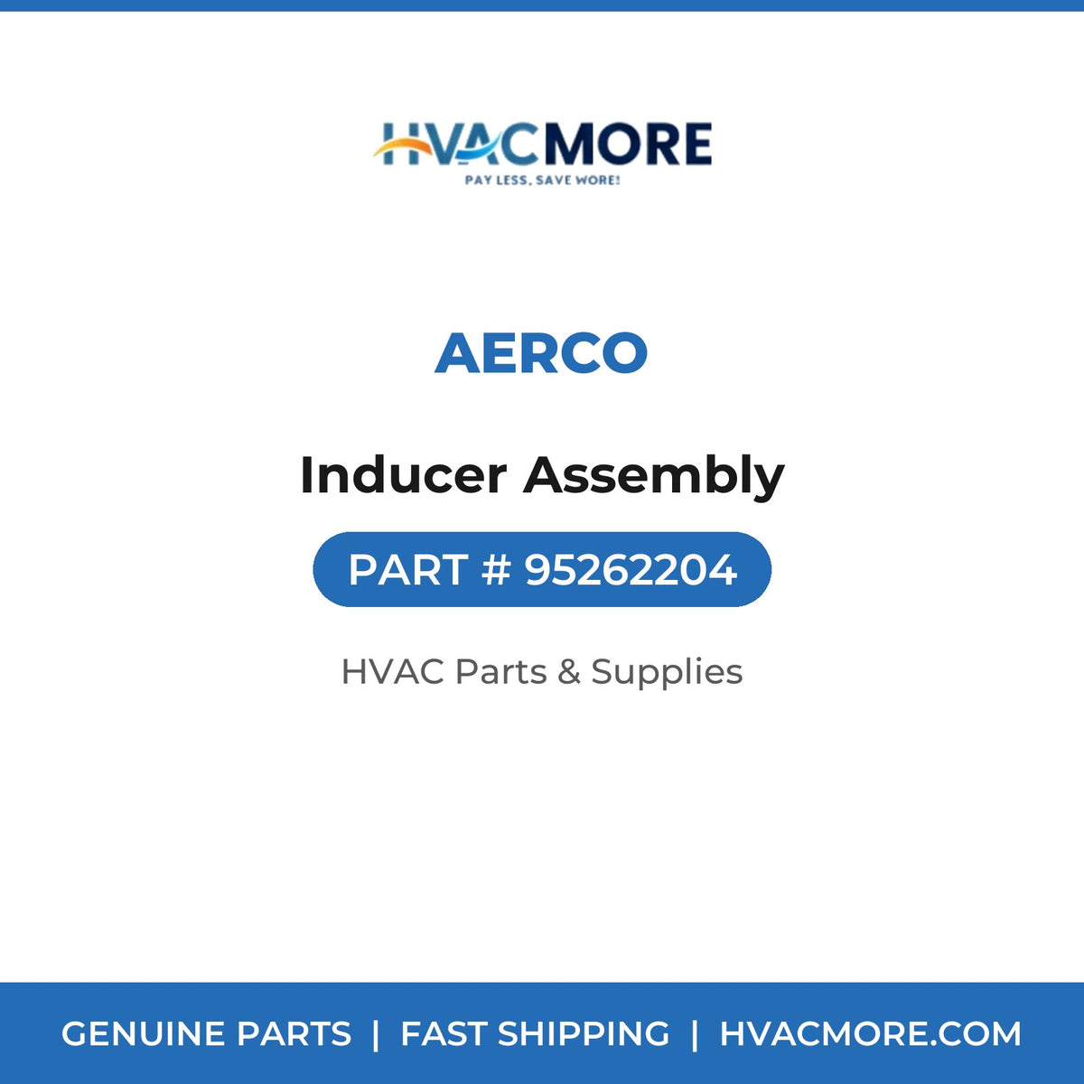 AERCO Inducer Assembly 95262204