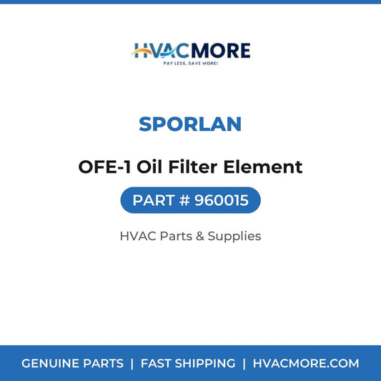 Sporlan OFE-1 Oil Filter Element 960015
