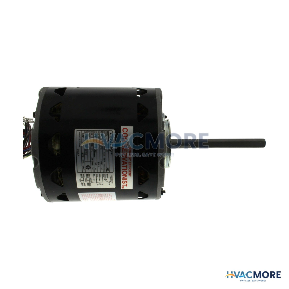 Century 5-5/8" High Efficiency Stock Motor (277V, 1075 RPM, 3-SPEED) 9605A