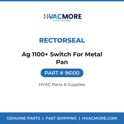 Rectorseal Ag 1100+ Switch For Metal Pan 96100