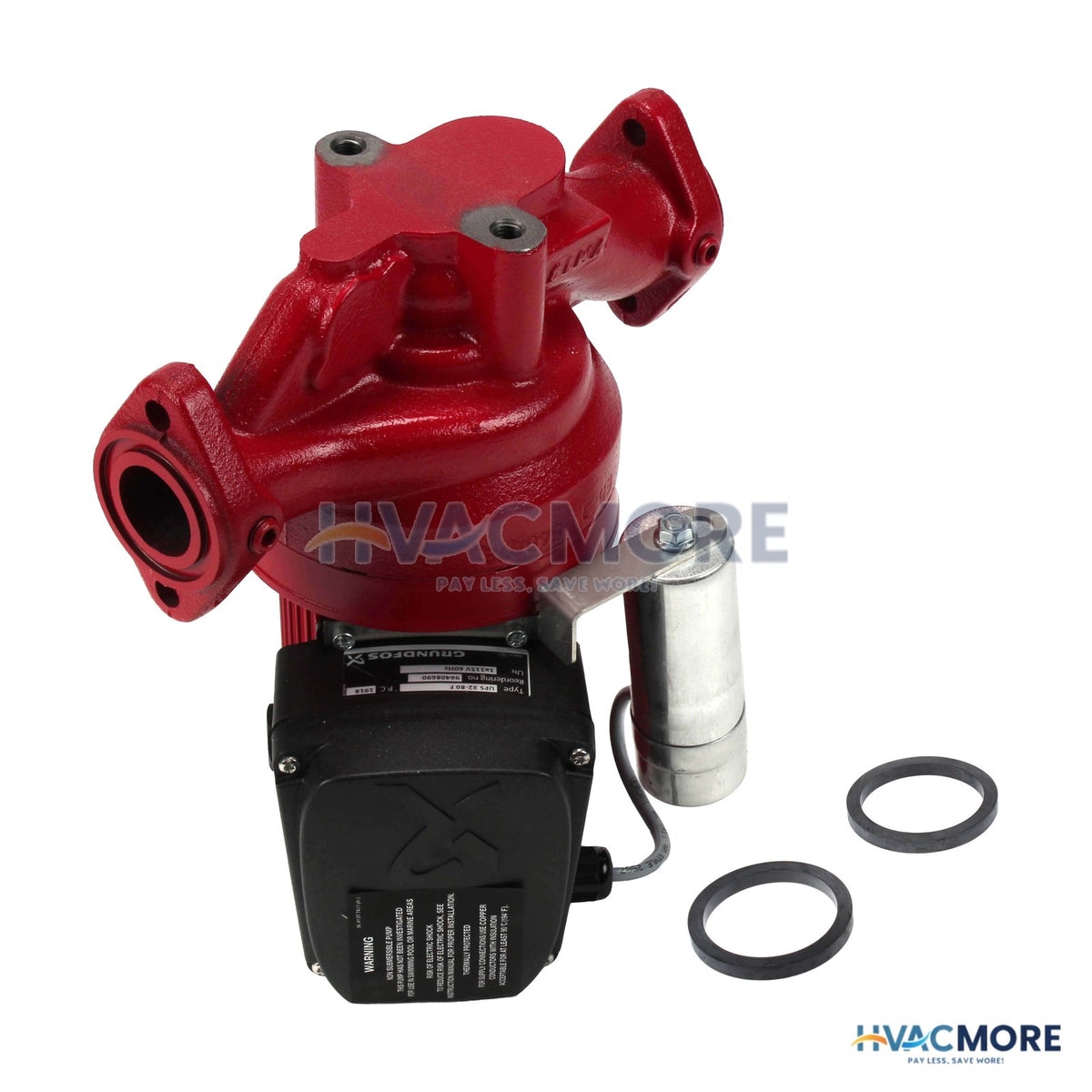 Grundfos UPS32-80/2 VersaFlo Cast Iron Circulator Pump (115V, 1/2 HP) 96402708