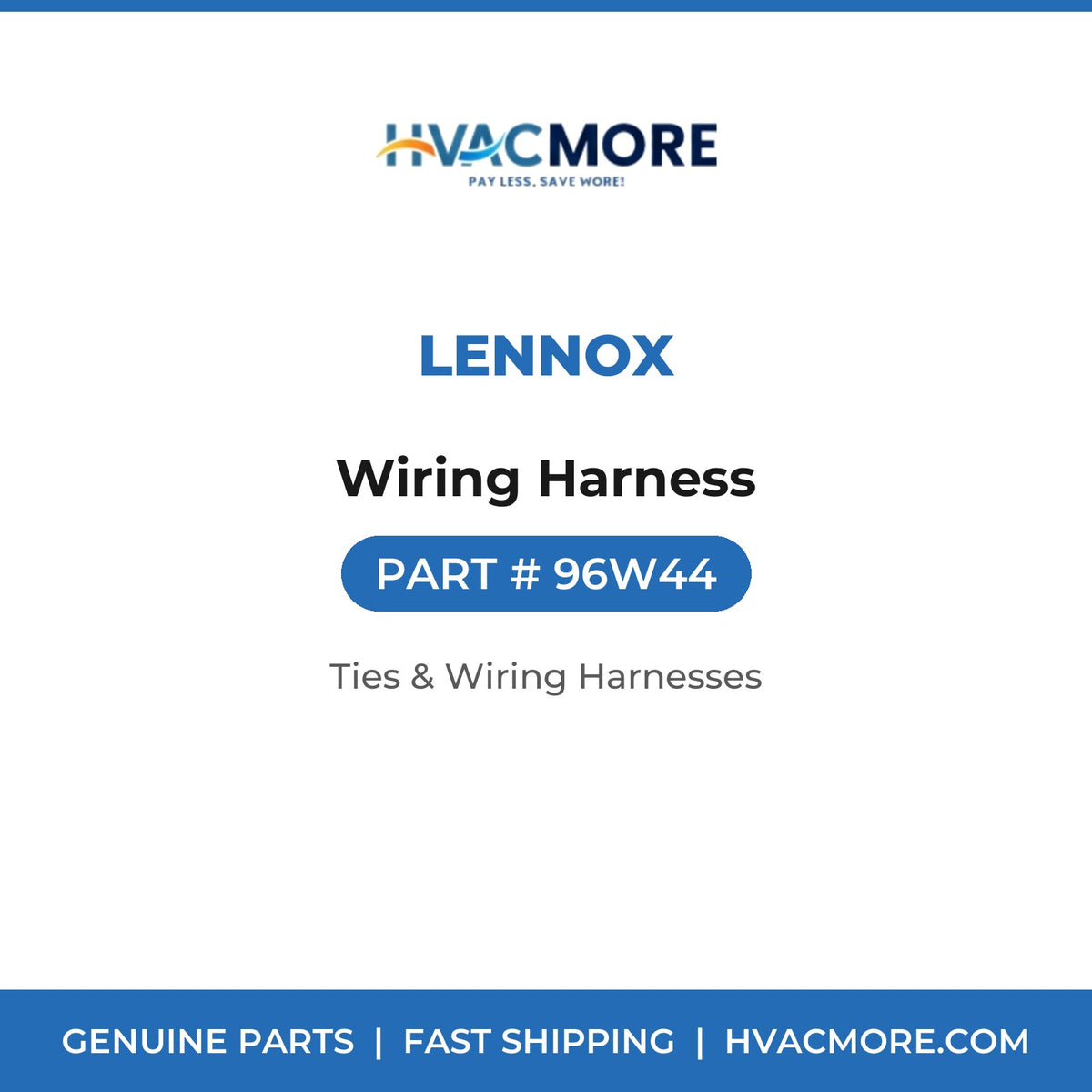 Lennox Wiring Harness 96W44