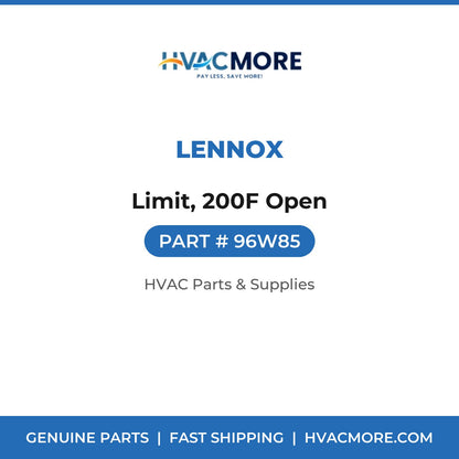 Lennox Limit, 200F Open 96W85