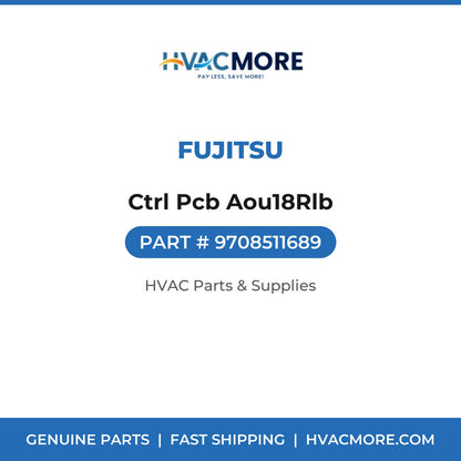 Fujitsu Ctrl Pcb Aou18Rlb 9708511689
