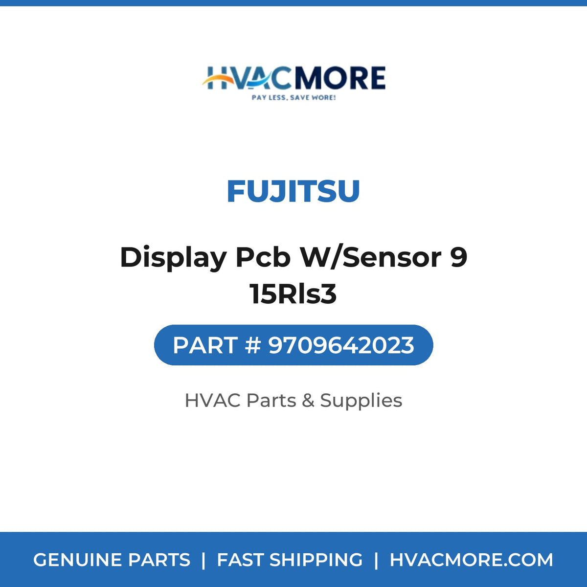 Fujitsu Display Pcb W/Sensor 9 15Rls3 9709642023