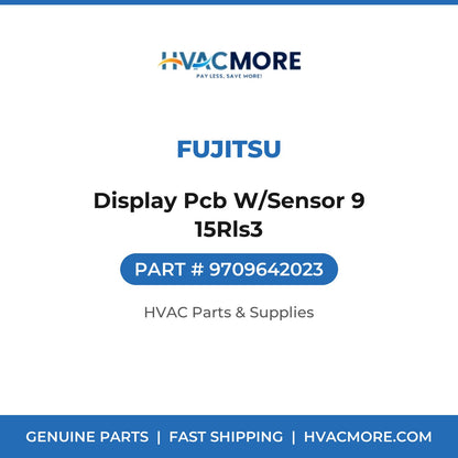 Fujitsu Display Pcb W/Sensor 9 15Rls3 9709642023