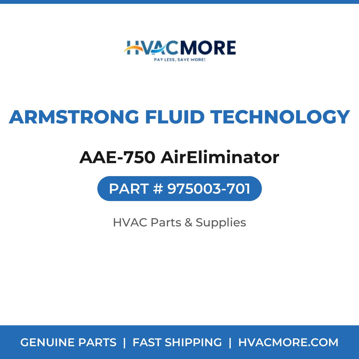 Armstrong Fluid Technology AAE-750 AirEliminator 975003-701