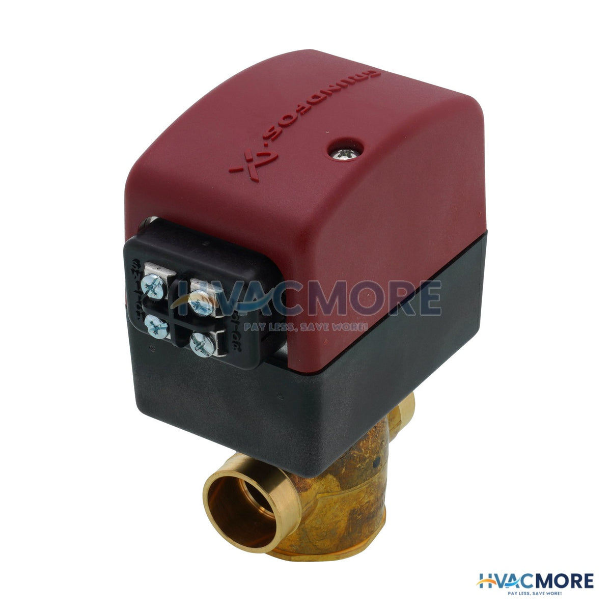 Grundfos 3/4" Sweat UP-ZV 2-WAY, Normally Closed Zone Valve W/ End Switch 97627419