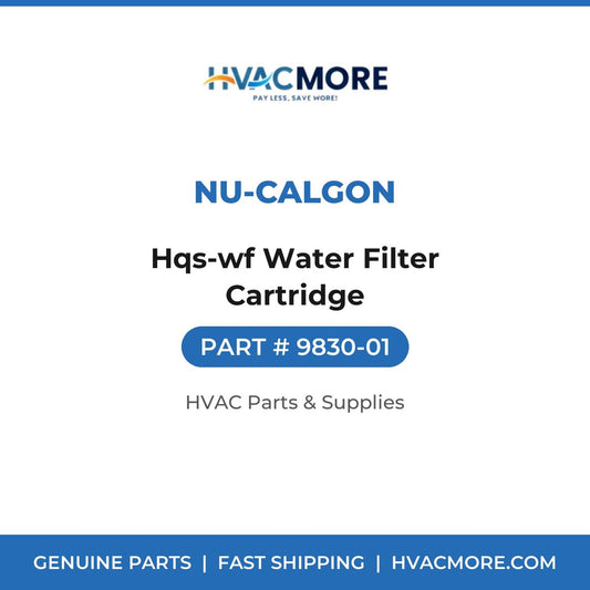 Nu-Calgon Hqs-wf Water Filter Cartridge 9830-01