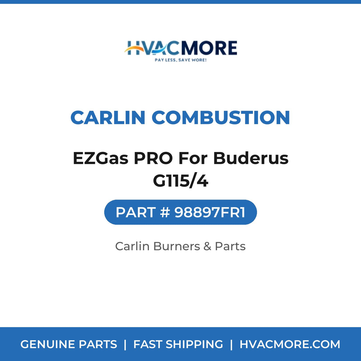 Carlin Combustion EZGas PRO For Buderus G115/4 98897FR1