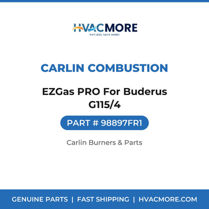 Carlin Combustion EZGas PRO For Buderus G115/4 98897FR1