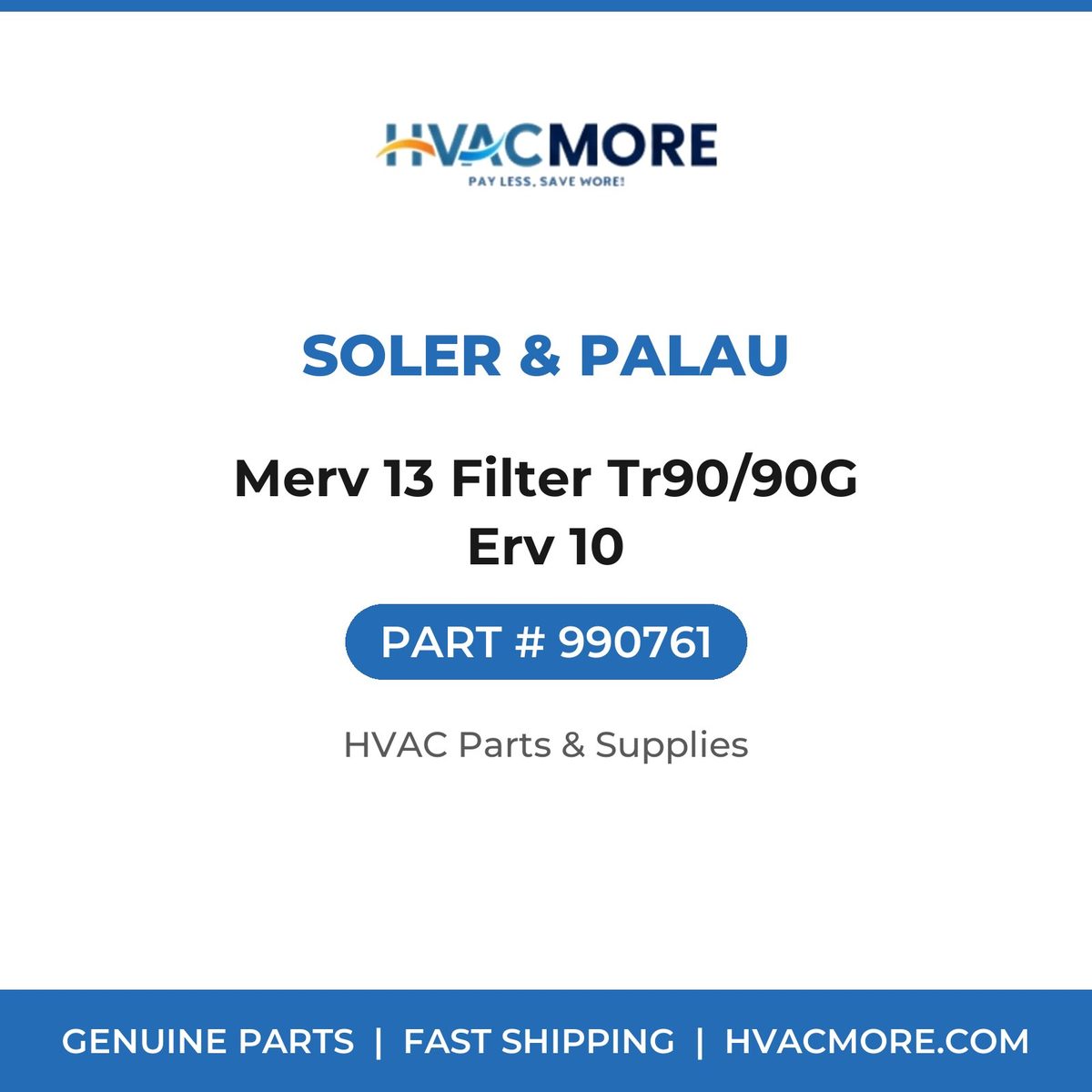 Soler & Palau Merv 13 Filter Tr90/90G Erv 10 990761