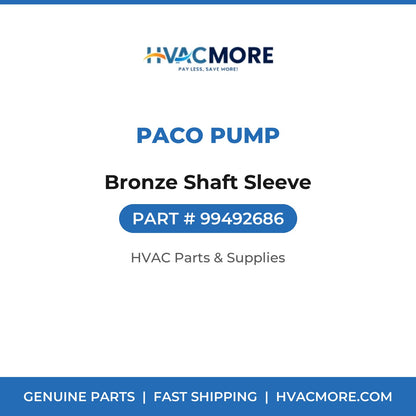 PACO Pump Bronze Shaft Sleeve 99492686