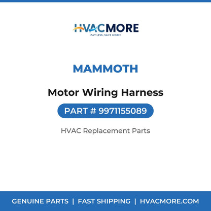 Mammoth Motor Wiring Harness 9971155089