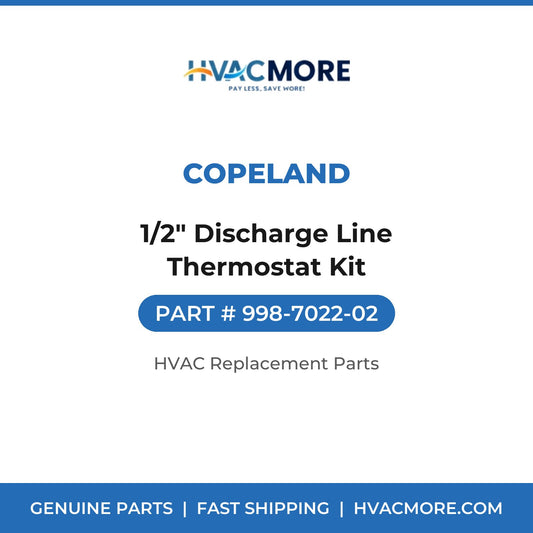 Copeland 1/2" Discharge Line Thermostat Kit 998-7022-02