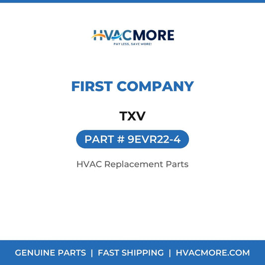 First Company TXV 9EVR22-4