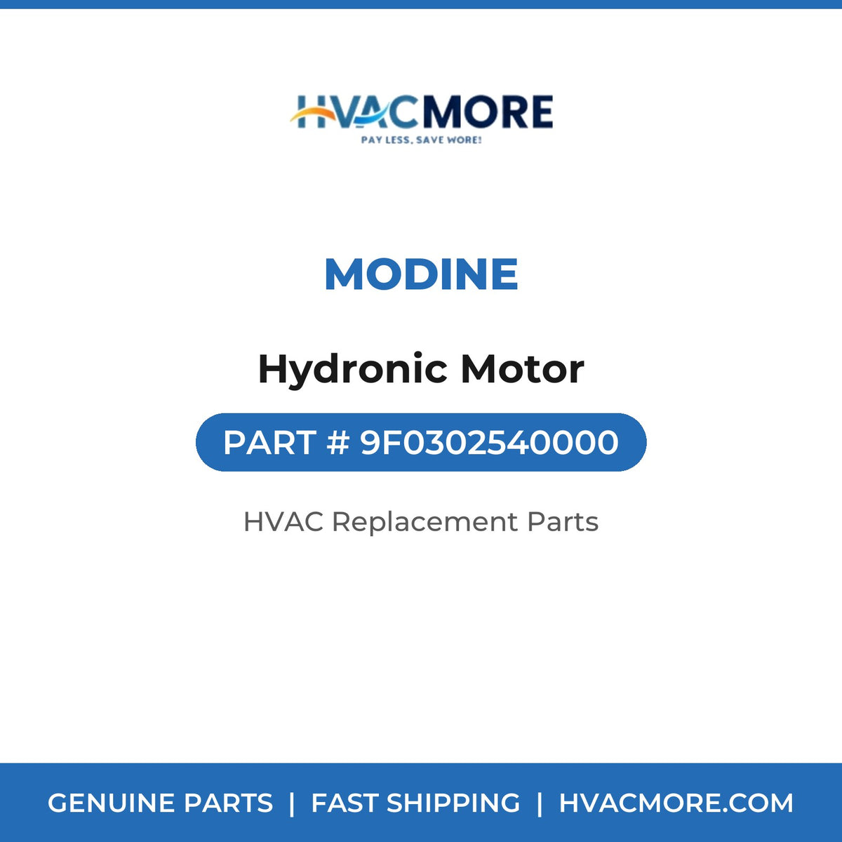 Modine Hydronic Motor 9F0302540000