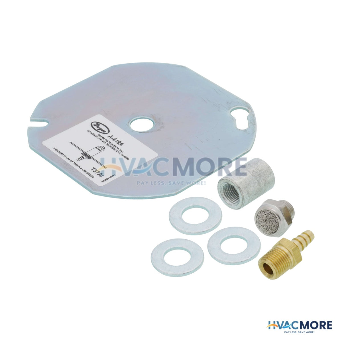 Dwyer Static Pressure Pickup Ceiling Mount A-419A